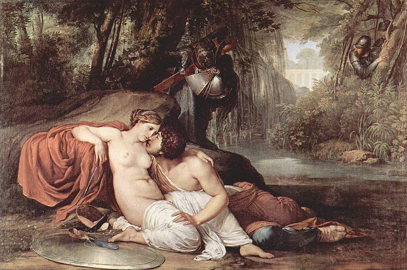 Rinaldo und Armida, Francesco Hayez